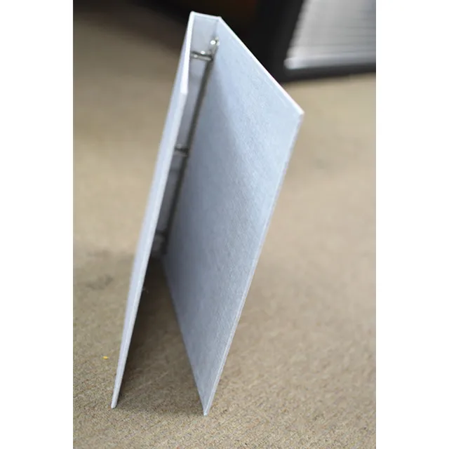 Высокое качество 3-D кольцо для хранения банкнот 2 дюйма папка документов A4 размер ткани связующее