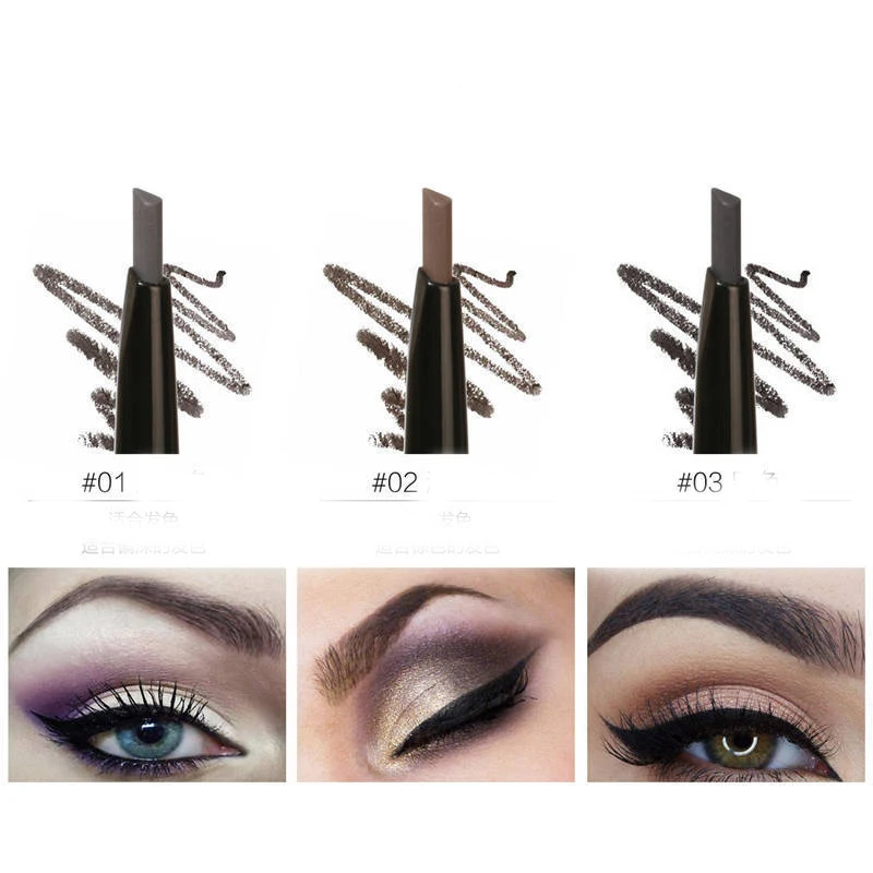 High Quality Eyes Kit Natural Eyebrow Pen Waterproof Permanent Eyebrow Pencil