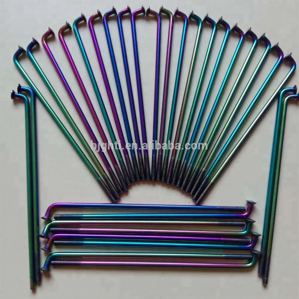 
COMEPLAY custom grade5 Ti6Al4v titanium bike bicycle spokes fit for BMX MTB MOTORCYCLE ROAD BIKE 
