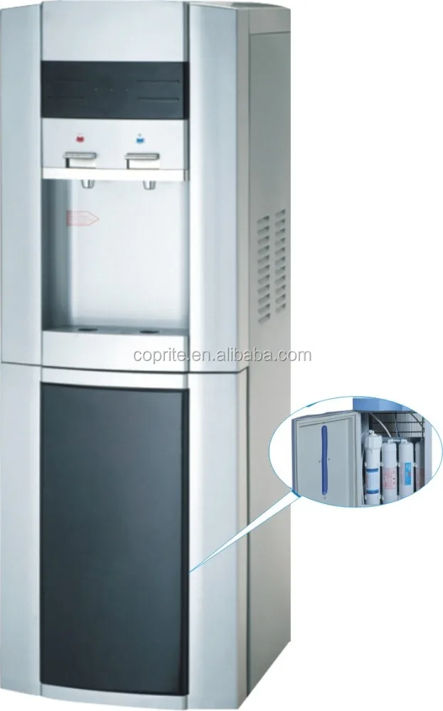 Compressor cooling ro& uf water dispenser