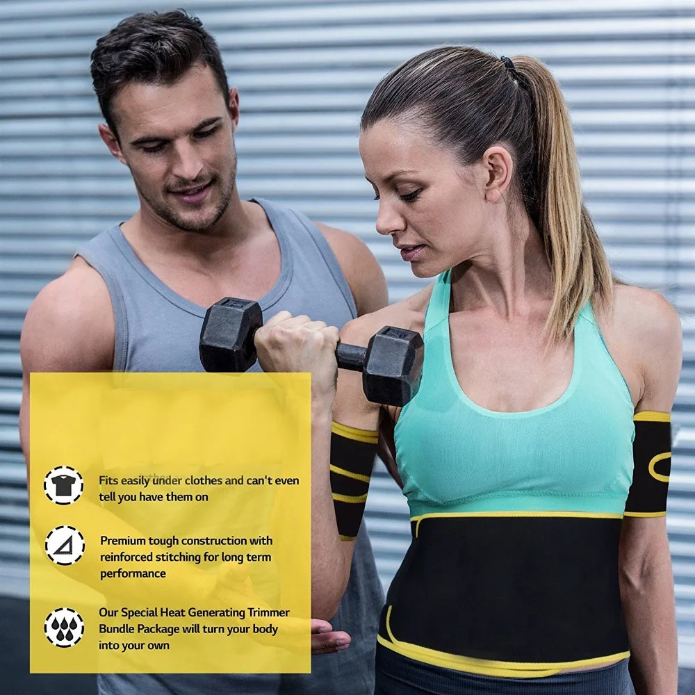 Waist Trainer Belt Belly Fat Burn Waist Trimmer Back Support Waist Slimming Belt