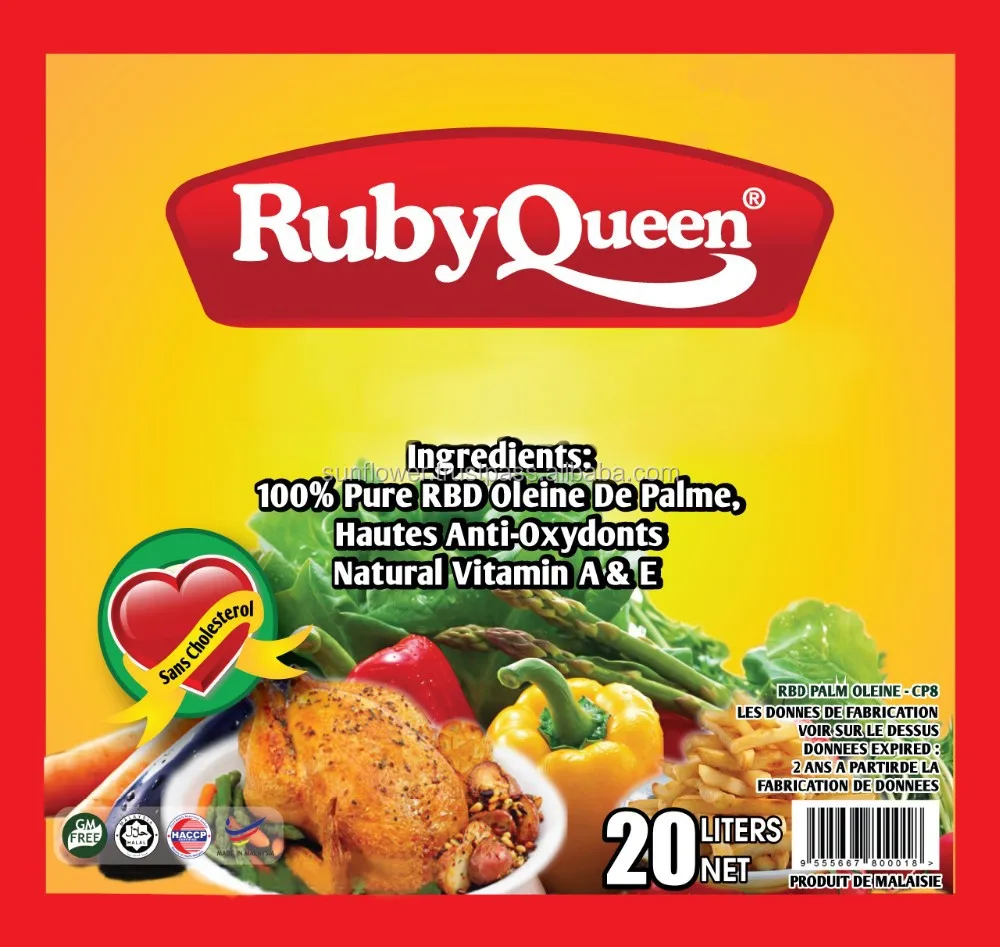 
RBD Palm Oilen Cp8 Vitamin Enriched for SENEGAL 