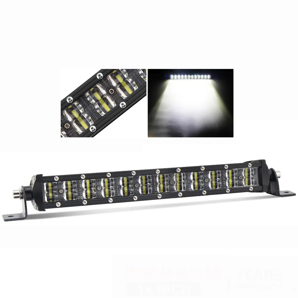 Лидер продаж, водонепроницаемый супер яркий двухрядный светодиодный светильник для внедорожника, 8 дюймов, 14 дюймов