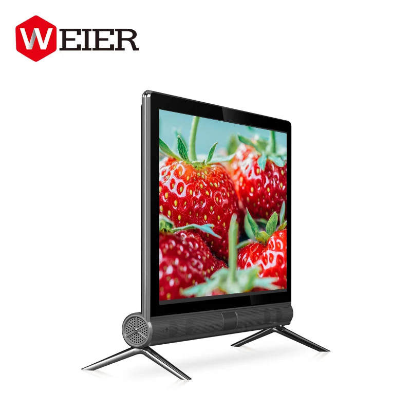 Weier Hot sale Android security tv 4k 17 19 22 24 inch smart led tv television