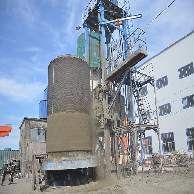 Precast PCCP JCCP RCCP Reinforced Steel Cylinder Concrete Jacking Pipe Making Machine