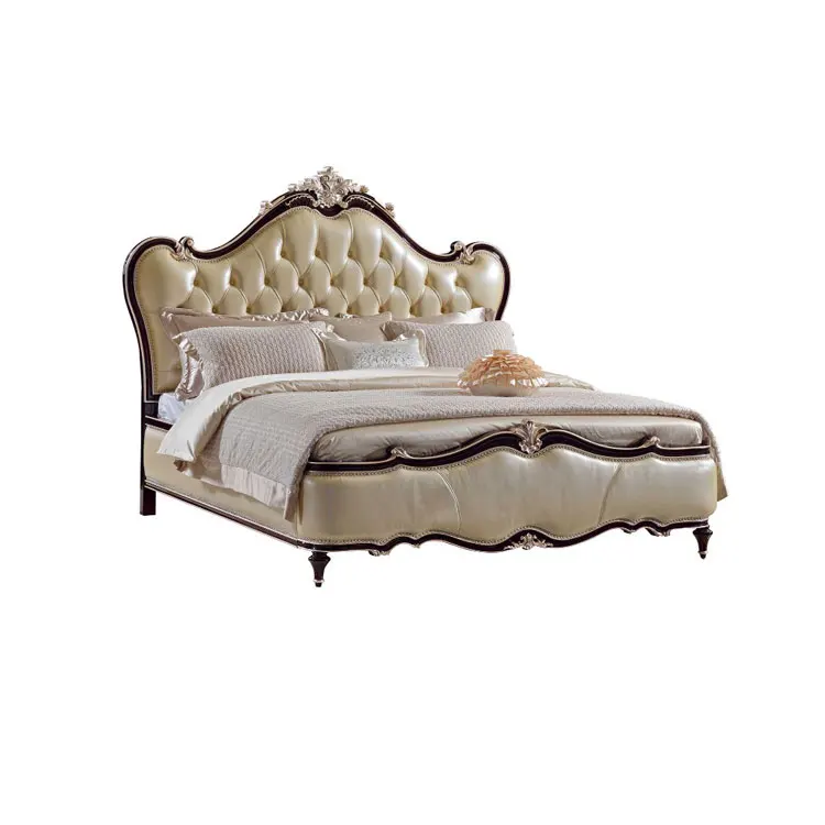 Baroque style Luxury Bedroom Furniture,Wood Carving Bedroom Furniture,Antique Bedroom Set