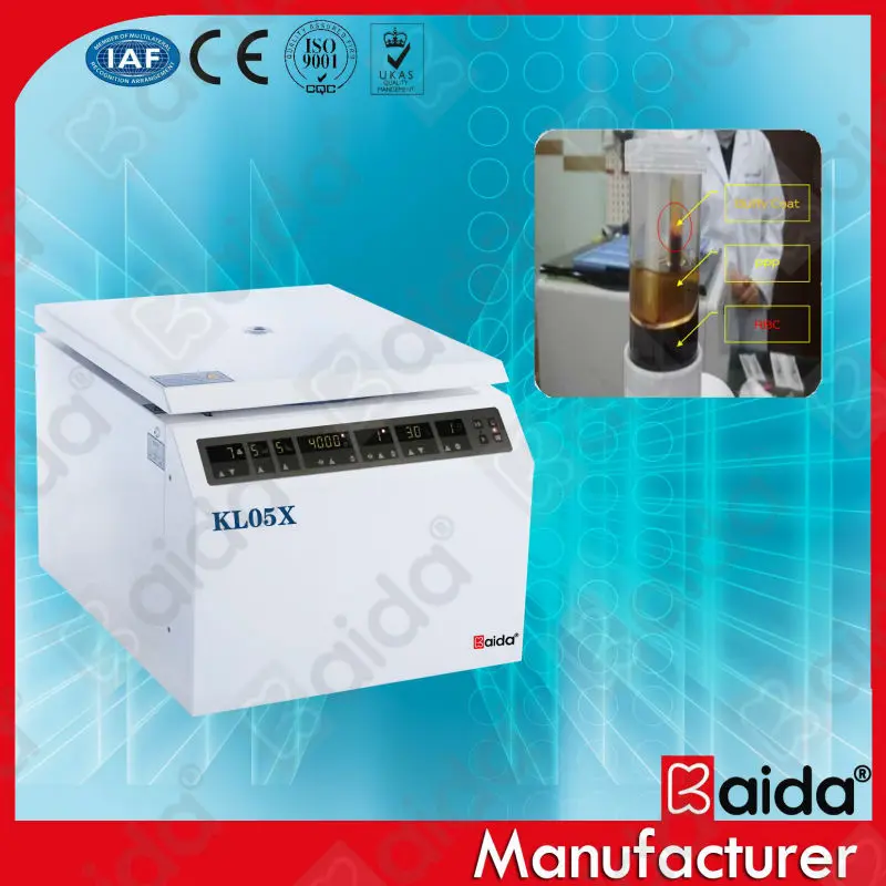 Горячая продажа богатая тромбоцитами плазма PRP центрифуги, кровь Центрифуга, медицинская центрифуга