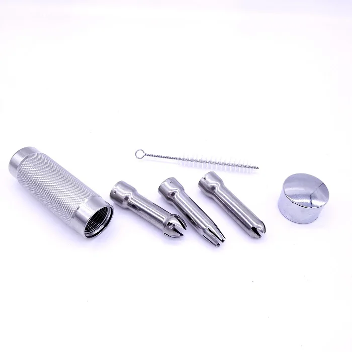 500ml heating SS Whipped Cream Dispenser with nozzles Stainless Steel Whip Cream Charger Dispenser