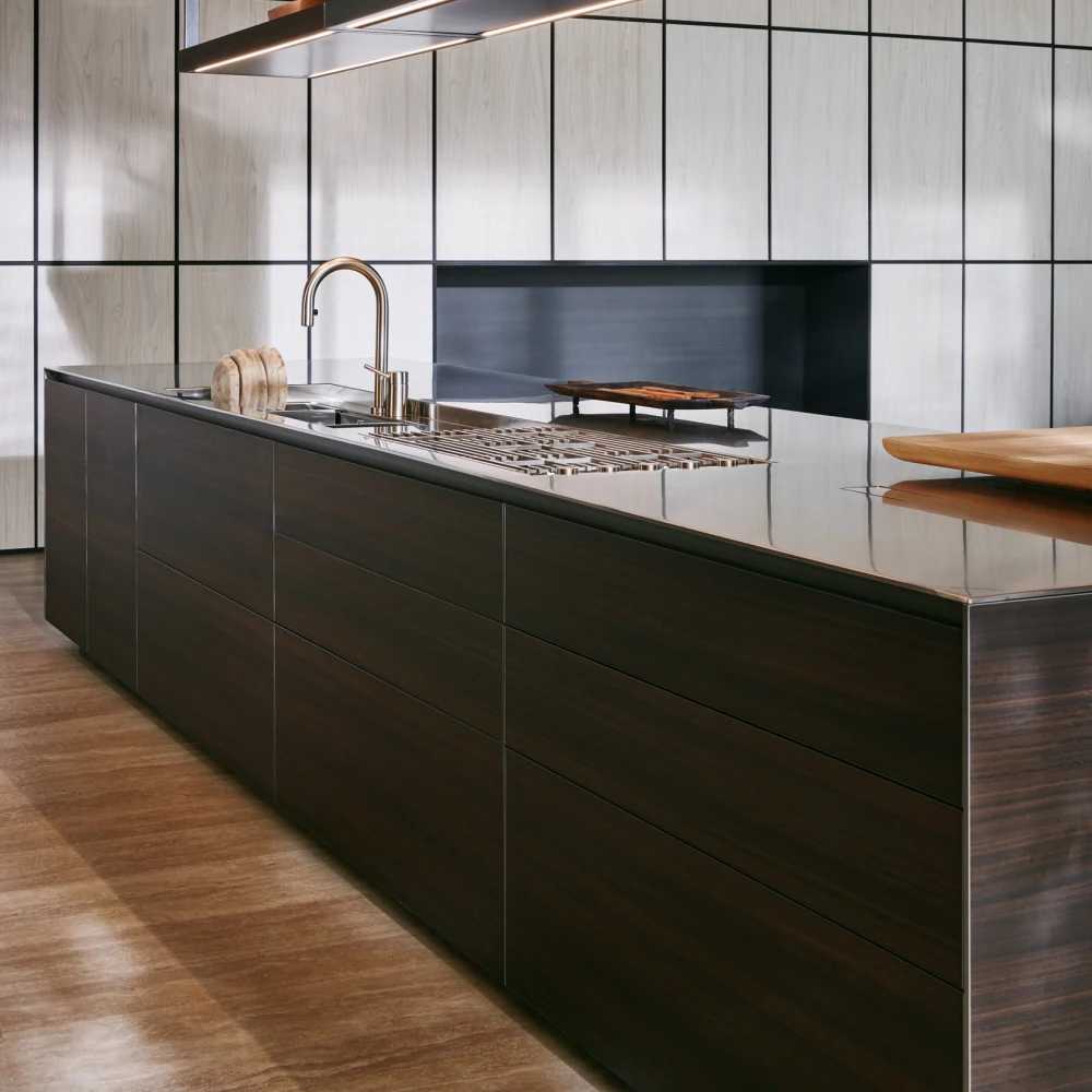 2025 Vermont Kitchen Design Plywood Cabinet Kitchen Furniture Modenr Kitchen Island Countertop