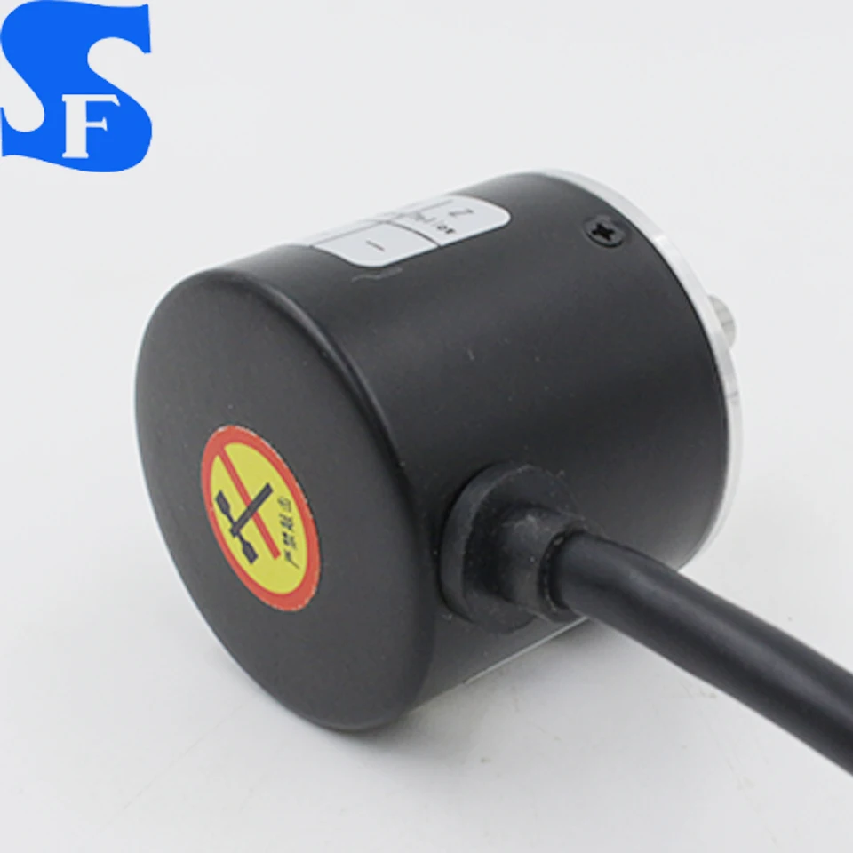 HIGH QUALITY 6MM SHAFT optical incremental encoder with solid shaft