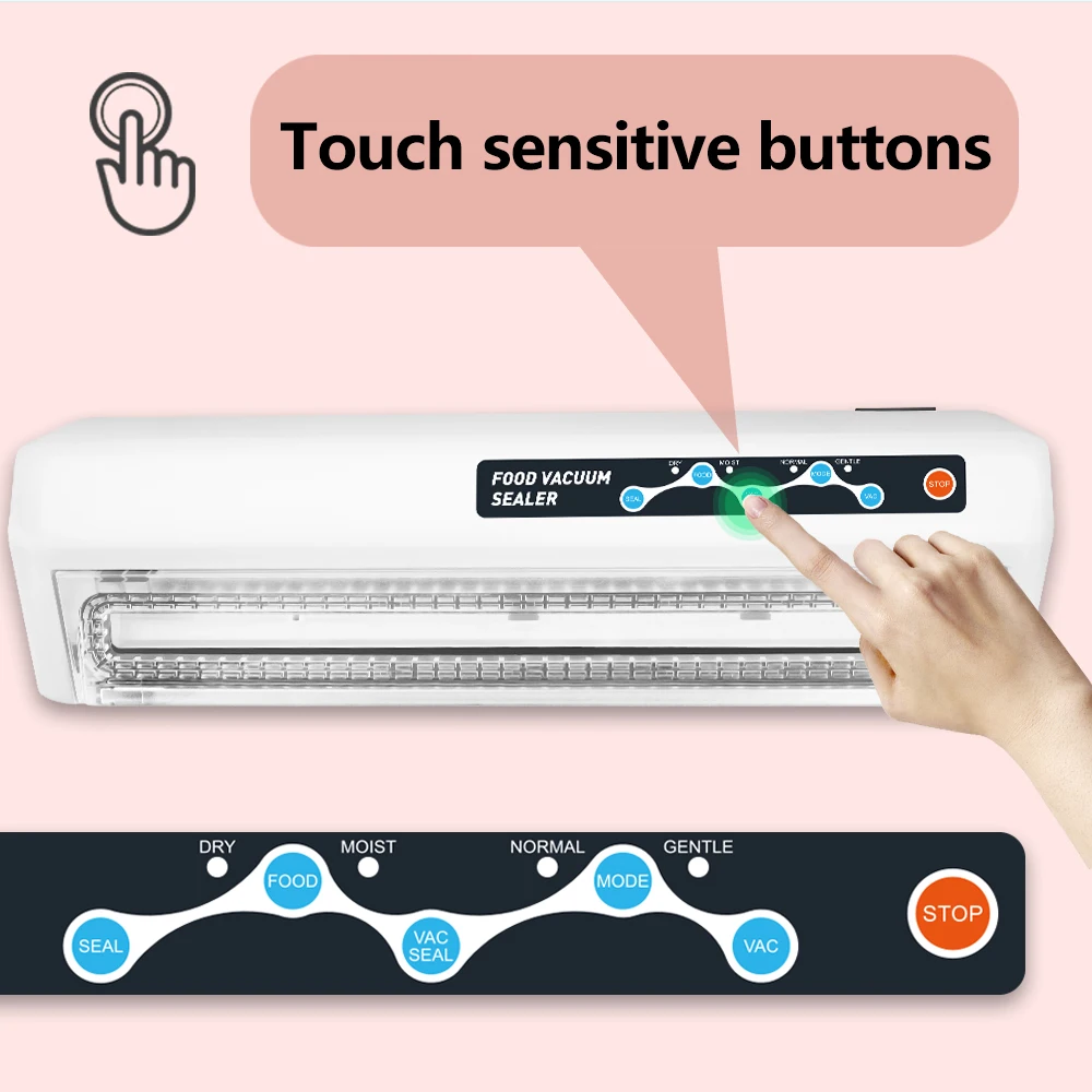 Household Food Vacuum Packing Machine,Vacuum Bag Sealer for Food Storage