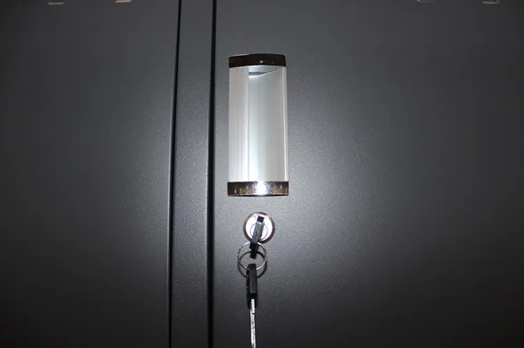 Factory directly black kd school office gym storage cabinet 9 door steel locker