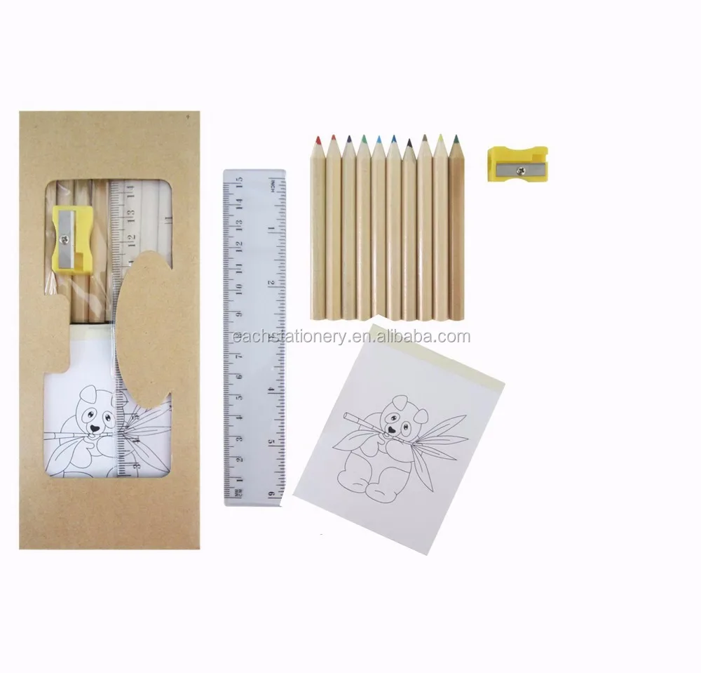 Hot Sale Factory supply , stationery school supplies set for kids promotional