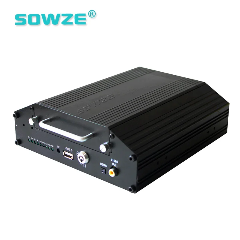 Высокой Четкости HDD & SD Хранения 4ch Мобильный DVR с Кран и Вилочный Погрузчик Системы