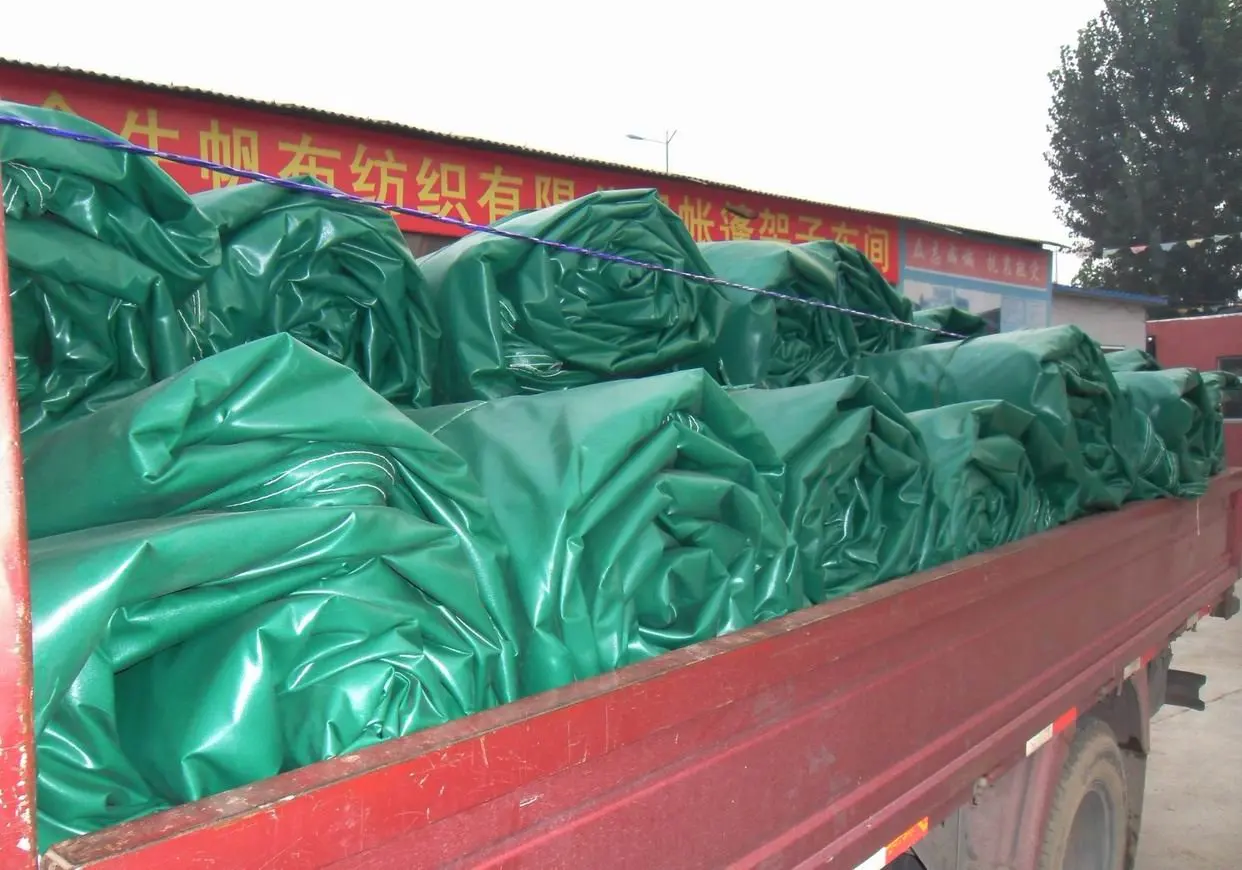 Multifunctional pvc coated polyester tarpaulin for wholesales