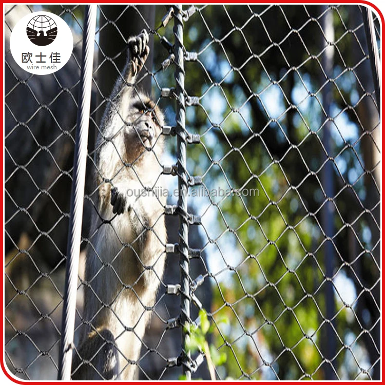 
 Проволочная сетка из нержавеющей стали, сетка для зоопарка  