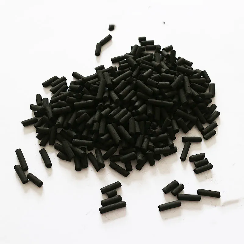4mm bulk coal based activated carbon pellet for air purification