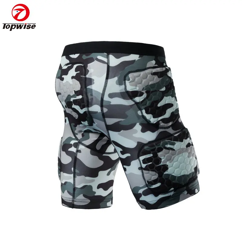 Sports padded compression protective Shorts