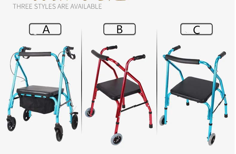 health and medical product walker rollator for elderly disabled shopping cart
