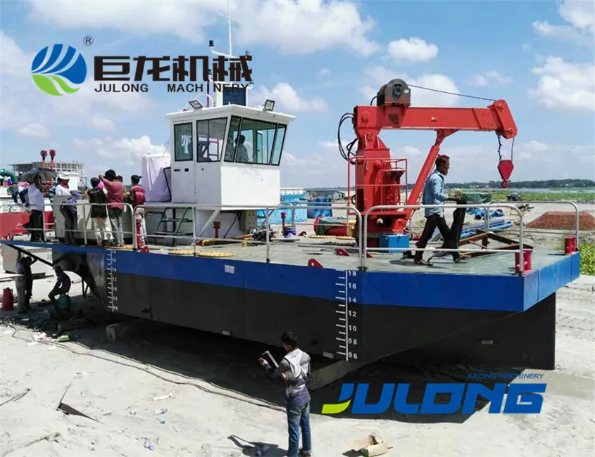 
150hp portable steel work boat 