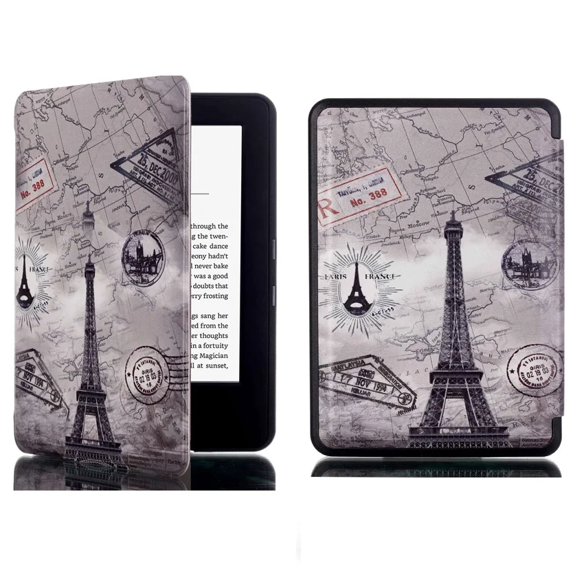 Складной чехол для Kindle Paperwhite премиум кожа Смарт Защитный чехол для Amazon Kindle Paperwhite