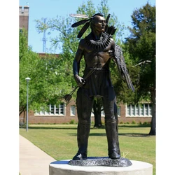 hot sale famous design Antique Bronze Warrior Statue Bronze Ares Statue Roman Soldier Statue