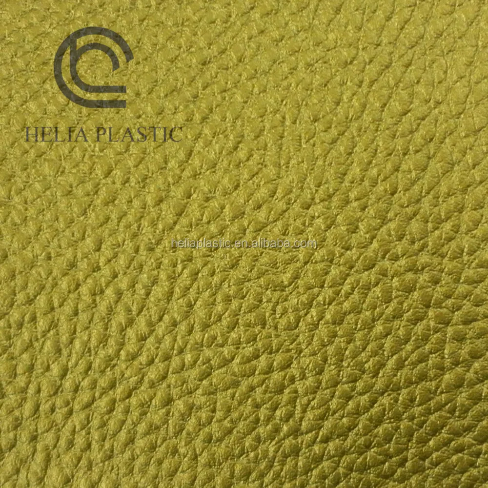 China PVC Artificial Leather knitted cloth fabric phthalate free
