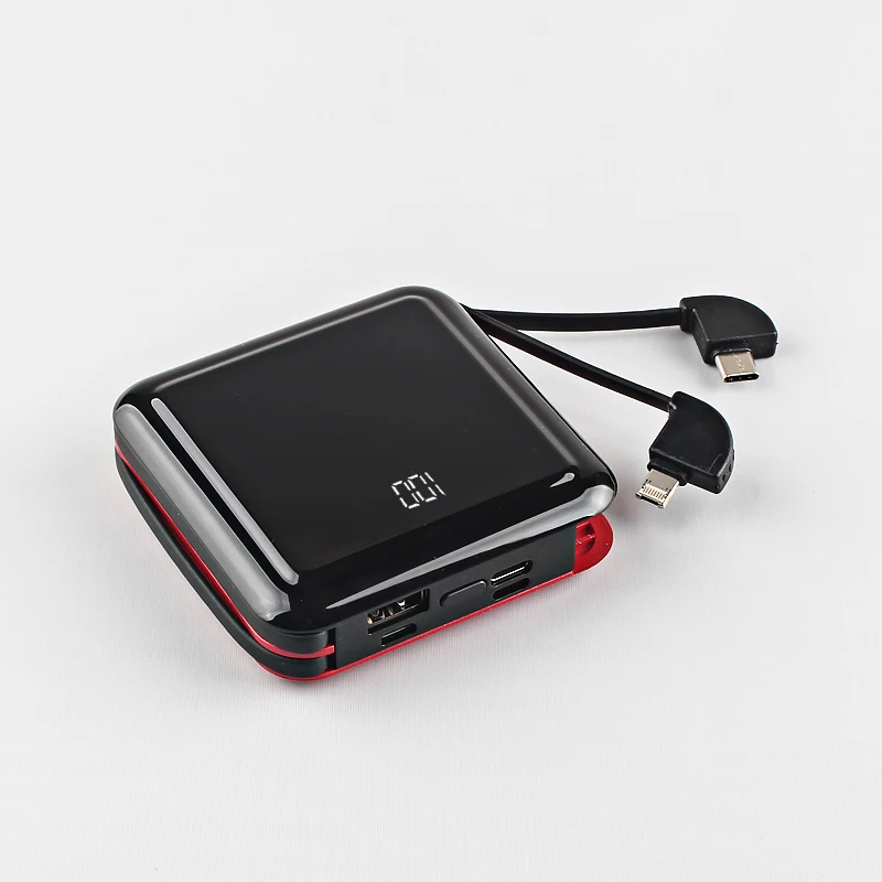 New products 2019 10000mAh rohs power bank mini