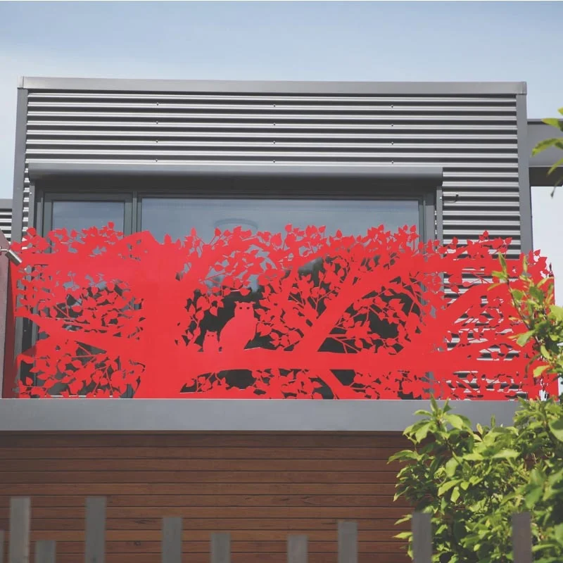 laser cut metal  decorative screen