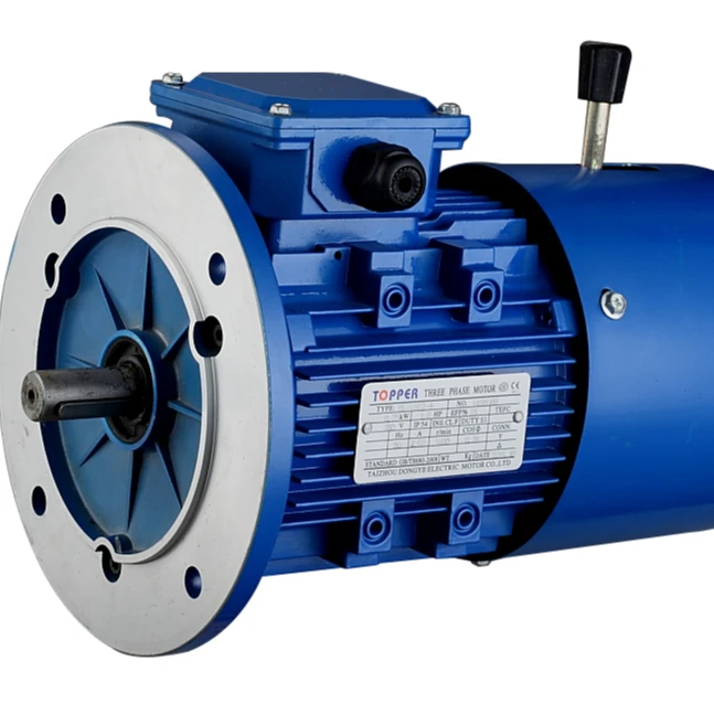 Электромагнитный тормозной электродвигатель серии YEJ2 220/380 В 380/660 В