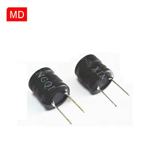 Dr 8*10 1mh Radial Inductor Series Radial Leaded Chokes Wire wound Ferrite Core Power ferrite drum core power inductor ROHS