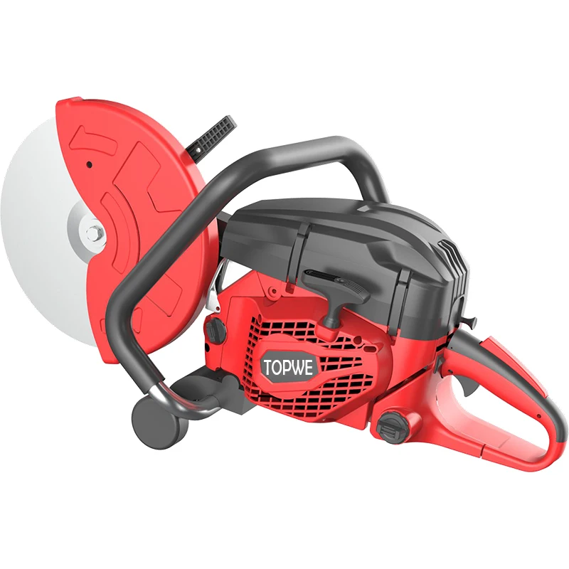 
concrete saw cutting small diamond blade gasoline concrete machine road cutter 14' 2 Stroke Power Cutter Cut-Off saw 