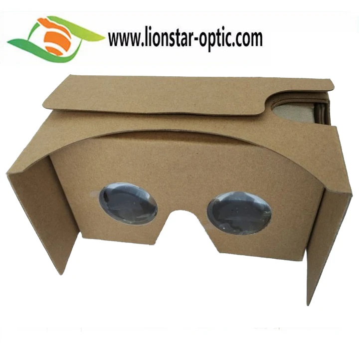  Картон виртуальной реальности Google очки из крафт-бумаги VR 2 0