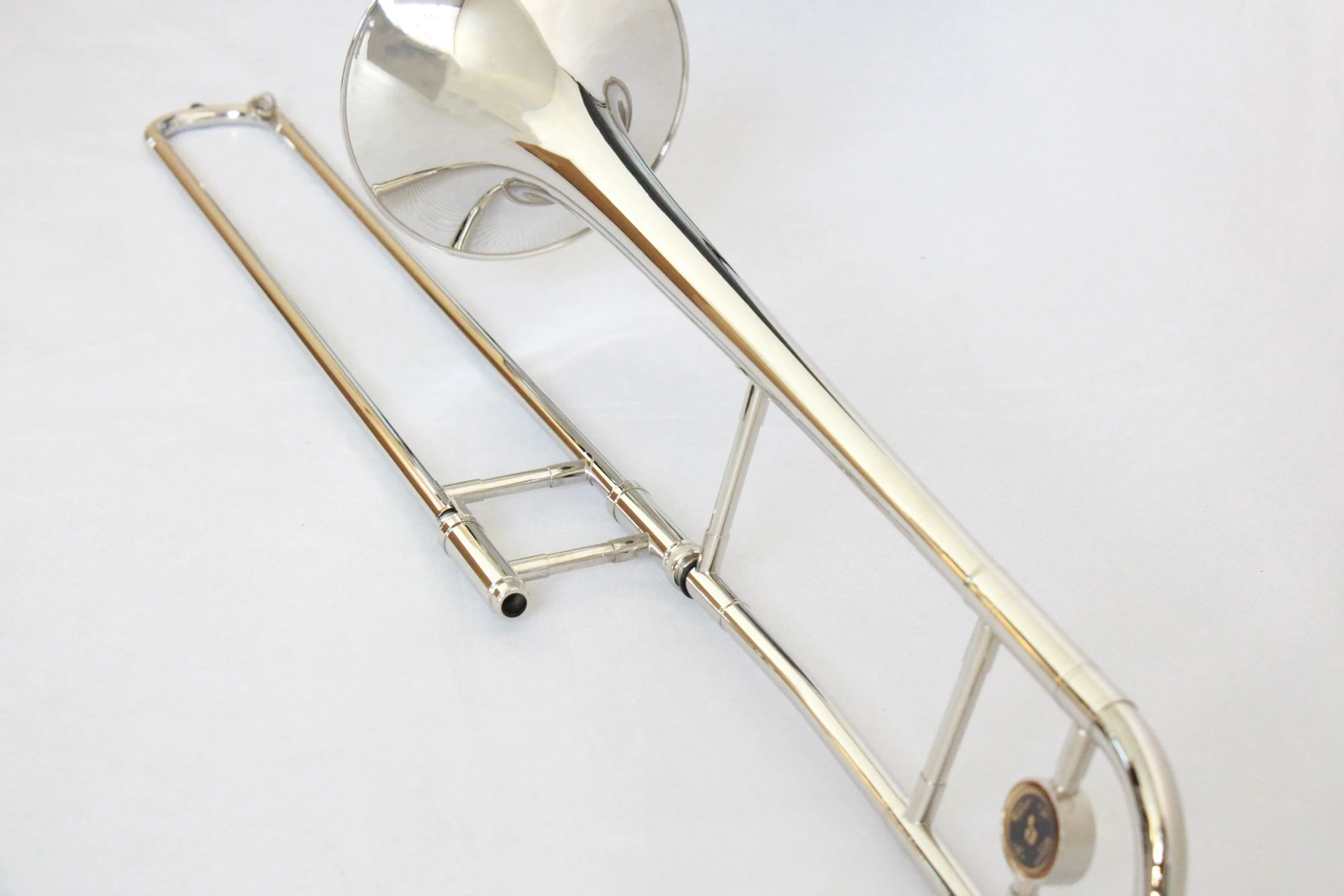 
Cheap Student Trombone Nickel Plate Good Quality Yellow brass Instrument High Grade Trombone For Sale 