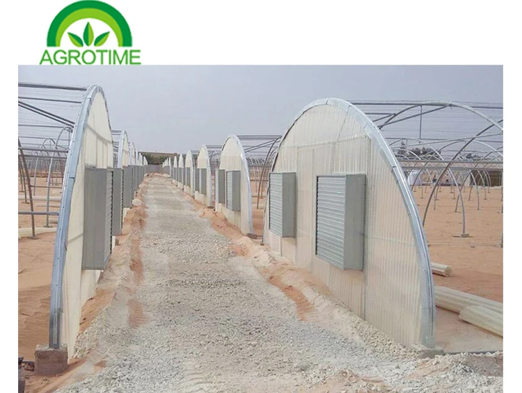 Easy to install greenhouse structure large single span green houses for sale greenhouse cooling system