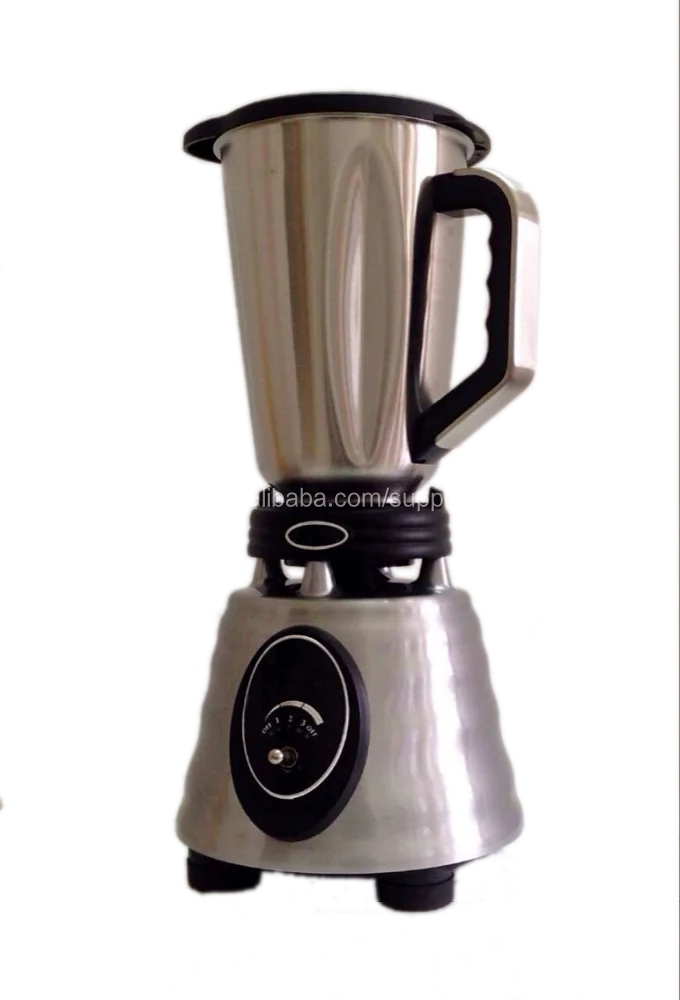 Напольный блендер со стаканом из нержавейки, высокая скорость вращения, Сталь,Плавный запуск двигателя