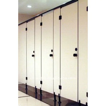 Popular White color waterproof hpl toilet cubicle