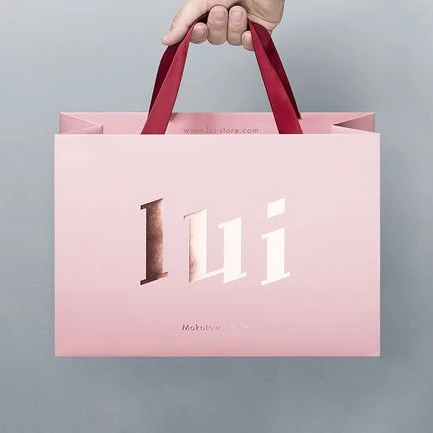 
Factory Price Printed Custom Glossy Laminated Shopping Paper Bags with handle and your logo 