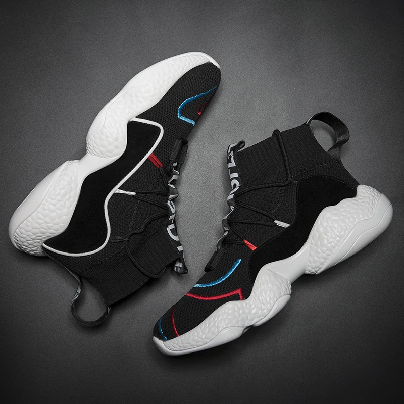 Comfortable High Top Mens Running shoes Sneakers Sports Shoes Men Basketball Shoes