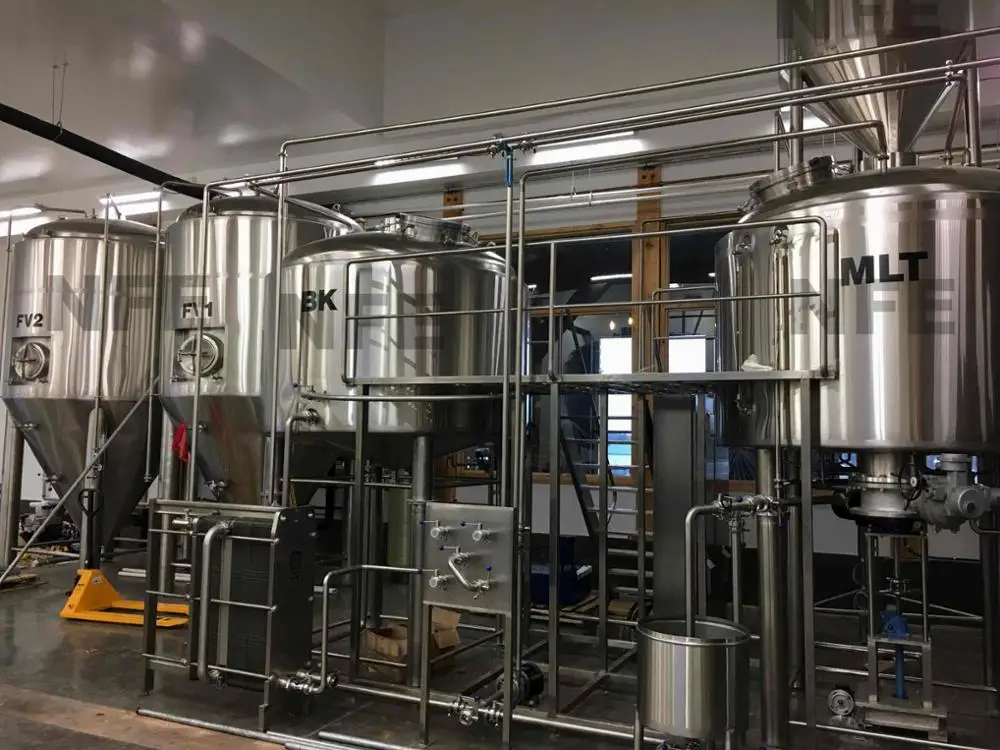 
30bbl Beer brewhouse system, brewery equipment, beer manufacturing plant 