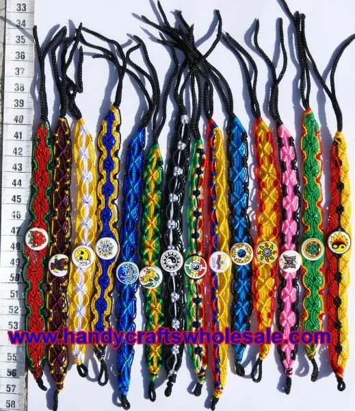 Wide Macrame Friendship Bracelets with Ceramic Beads, Woven Handmade Jewellery, Best Jewelry Stores