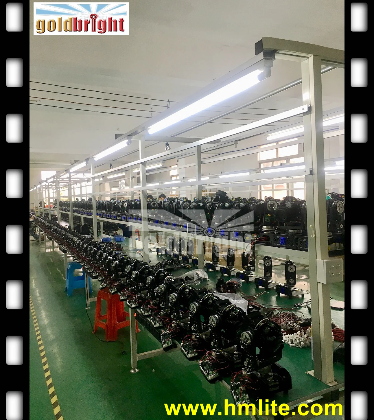 Goldbright High Quality 60W Mini LED Moving Head Spot Lights For Home Party