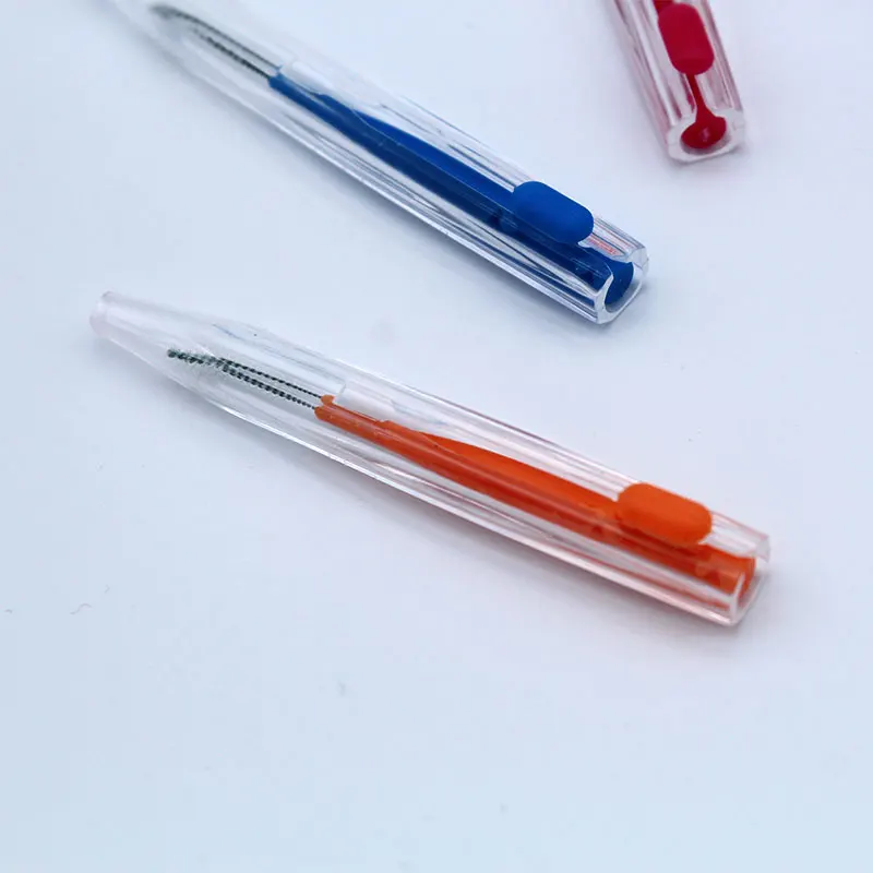 
Slim Brush Cleaner Adult Interdental Brush Interdental Toothpick Orthodontic Wire Brush Toothbrush Oral Care 