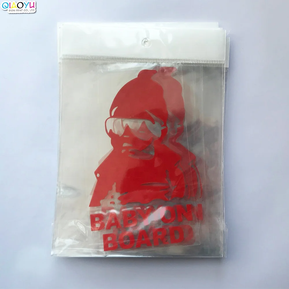 Funny Car Window Vinyl Decal Baby On Board Sticker Hangover Sign Sticker