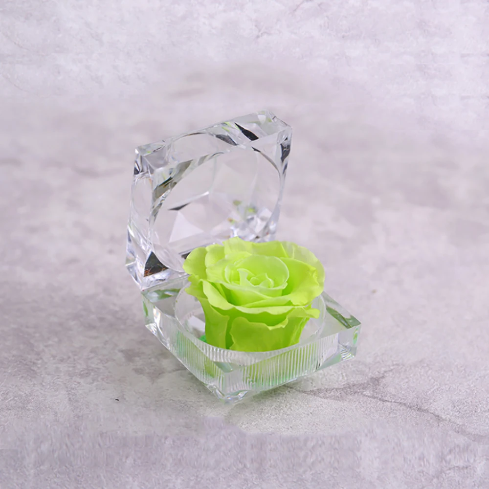 
Preserved Real Rose, Never Withered Roses Exquisite Fresh Roses Immortal Flowers Best Gift for Female 