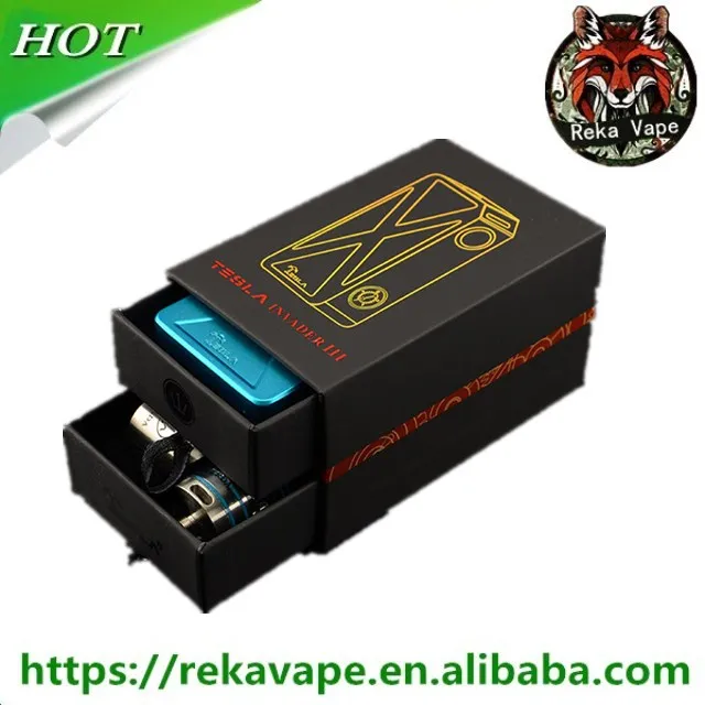 cheap price 100% Original 6.6V 240W Tesla Invader 3 VV/VW III Vape MOD