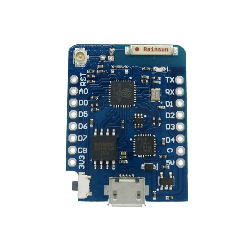 WEMOS D1 Mini Pro 16 Mбайт внешнего антенного разъема NodeMCU ESP8266 ESP-8266EX CP2104 Wi-Fi макетная плата USB