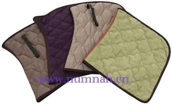 Horse numnah sheepskin customized saddle pad