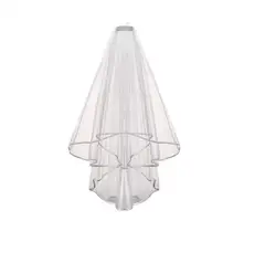 Длинная белая свадебная фата, идеальный аксессуар для свадебной вечеринки для счастливой Невесты