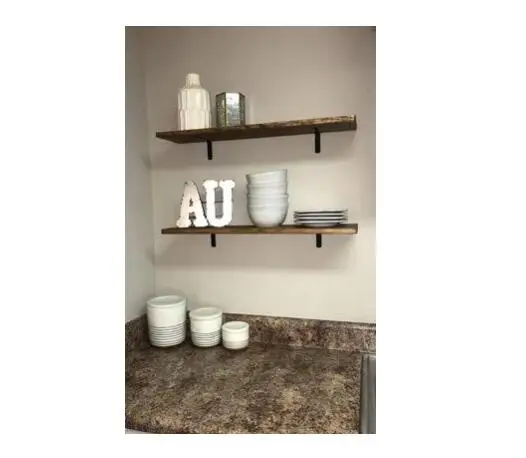 
Black Steel Heavy Duty L Corner Brace Joint Angle Bracket Shelf Bracket Wall Hanging with Screws Decorative Corner Brackets 